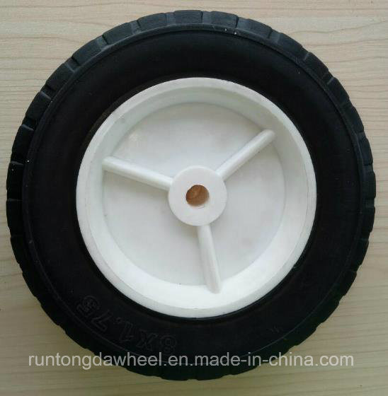 8X1.75'' Industrial Solid Rubber Tires with Centered Hub