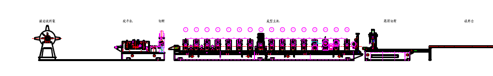 Semi-Automatic C Z U Purlin Roll Forming Machine-Bosj