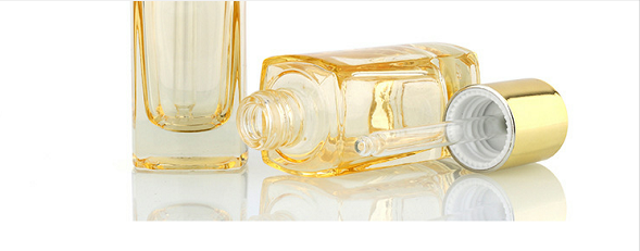 30ml luxuriöse quadratische Glas-Tropfflaschen 30ml luxurious glass square dropper bottles