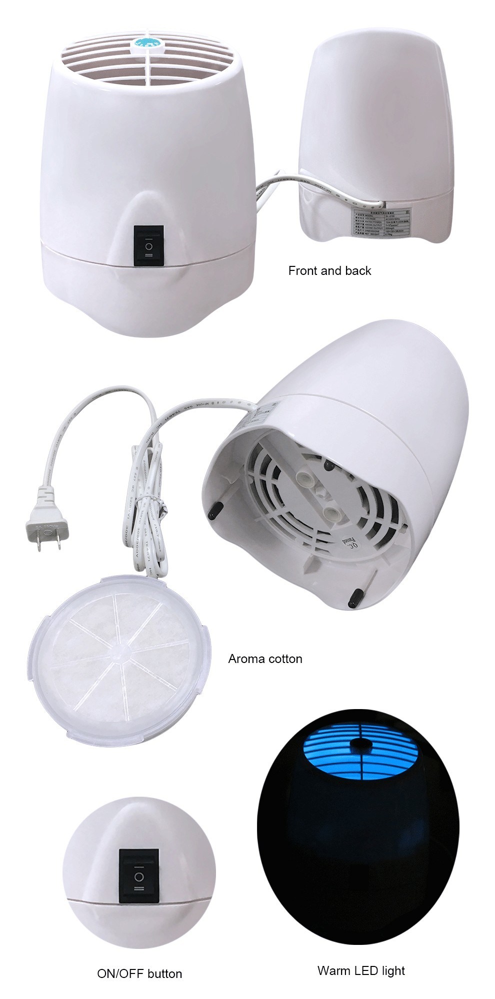 Aroma Diffuser Air Purifier for Household (GL-2100)