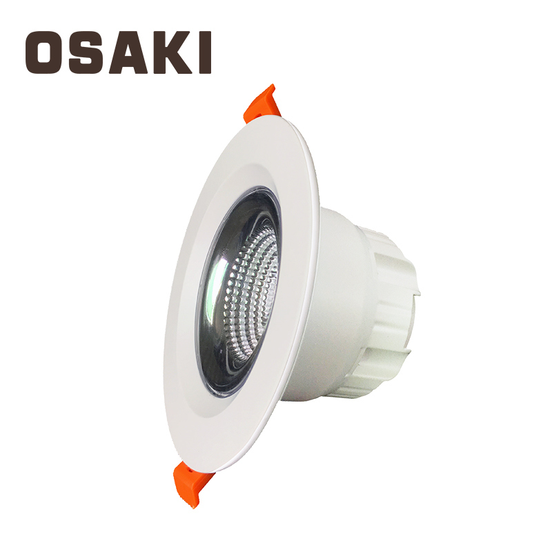 Fire Rated Round Recessed Mini COB 7W LED Downlight