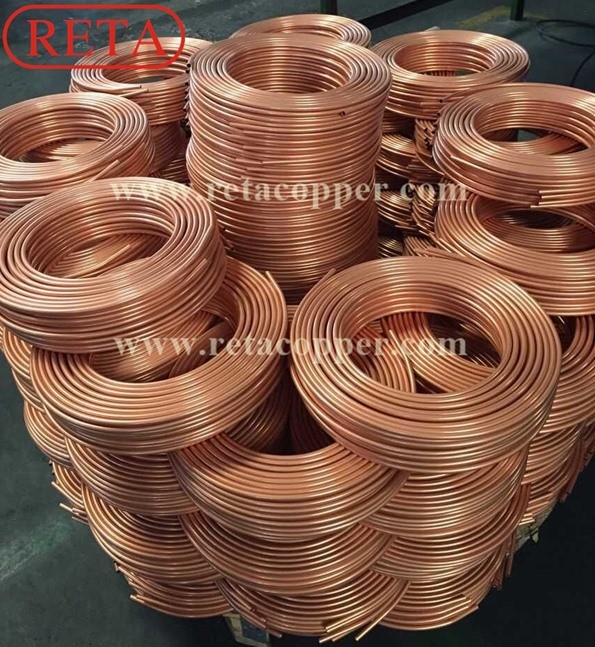 Soft Temper Refrigeration Copper Tube Pancake Coil