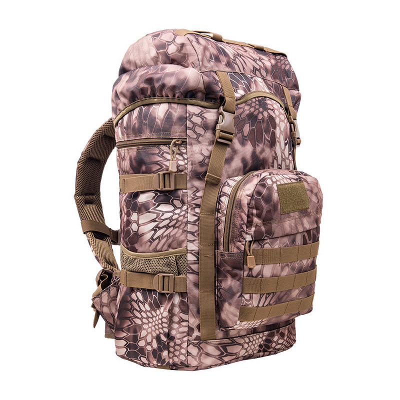 Tactical Nylon Double Shoulder Bag Outdoor Riding Cycling Backpack