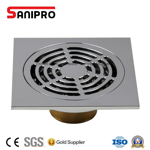 Sanipro Bathroom and Kitchen High Quality Brass Floor Drain Strainer