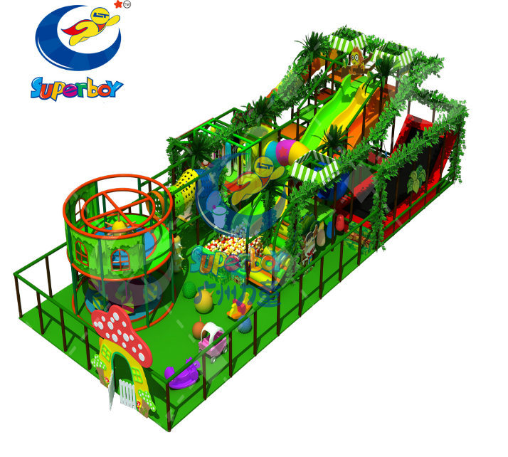 Hottest Indoor Playground Children Happy Castle Play Party Center