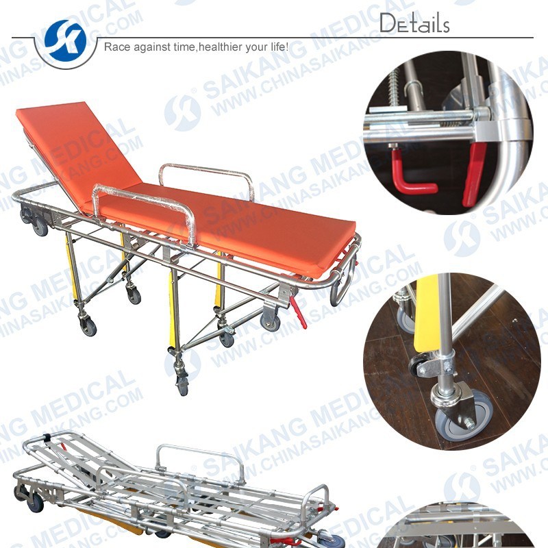 Skb039 (C) Hospital Stretcher Trolley for Ambulance