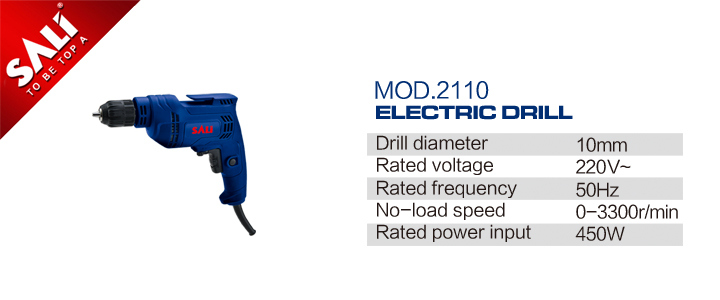 High Performance Hot Sale Power Tools 10mm Electric Drill