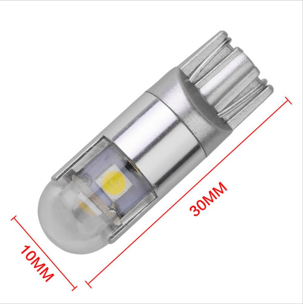 Factory Price New Super Bright LED Lamp T10/W5w/194 3030 3SMD Wide Voltage LED Car Light