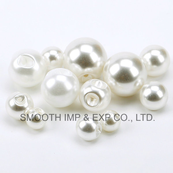 Custom Fancy Fashion Pearl Shirt Button Cheap Plastic Garment Accessories