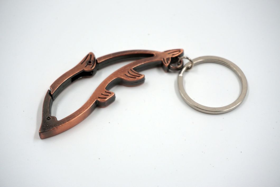 Custom Made Trend Colourful Bronzesouvenir Key Chain