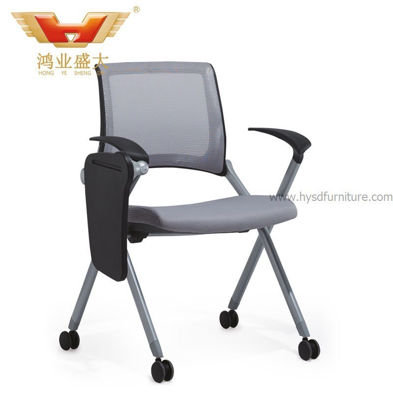 Multifunctional Moveable Office Mesh Fabric Training Chair with Writing Table (HY-930H-1)