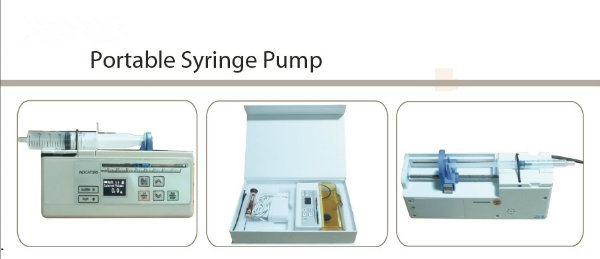 Portable Medical Syringe Pump with Ce (500PSP)