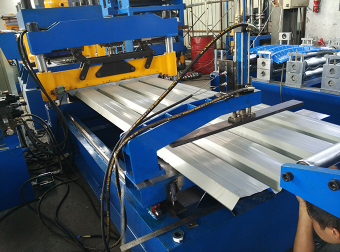 Metal Trapezoidal Type Roof Curving Machine for Roll Forming Machine