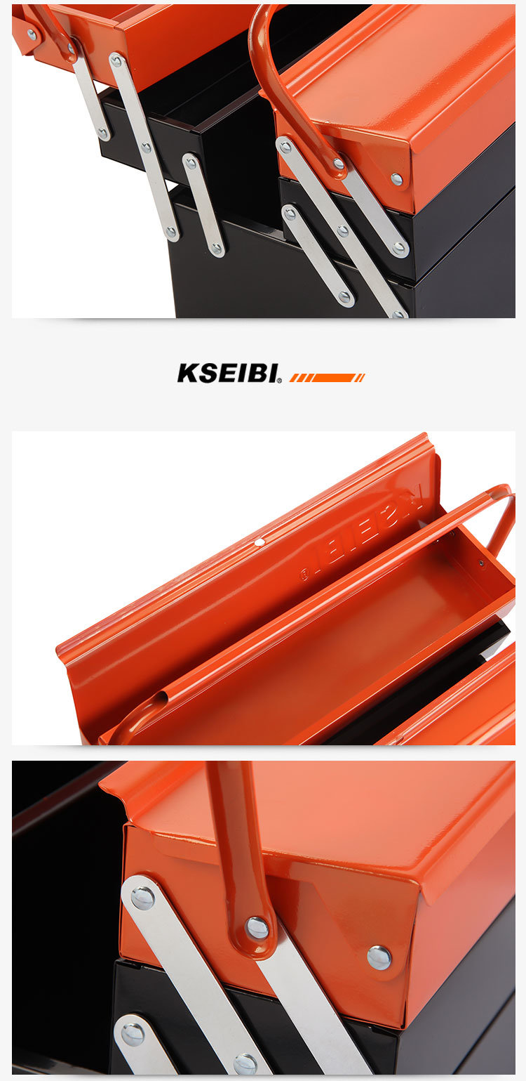 Kseibi High Quality Empty Metal Truck Tool Box Trolley for Mechanic & Storage