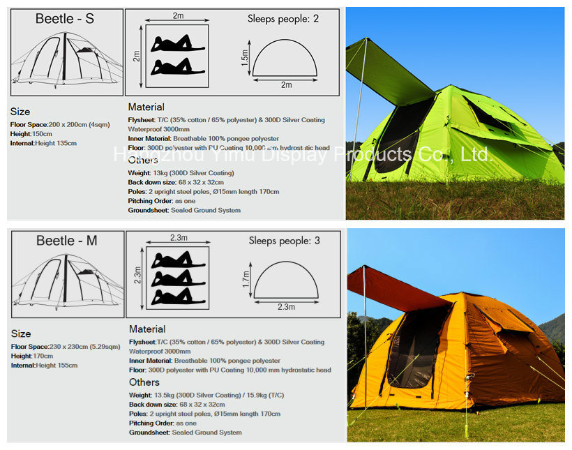 Inflatable Tent Luxury Camping Tent for Family