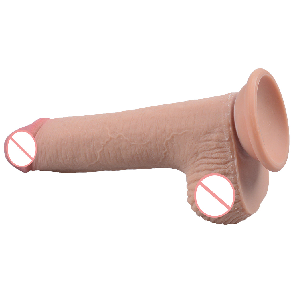 Top Quality Dildo with Strong Suction Cup Realistic Penis, Soft Silicon Rubber Big Huge Giant Dildo, Penis Lesbian