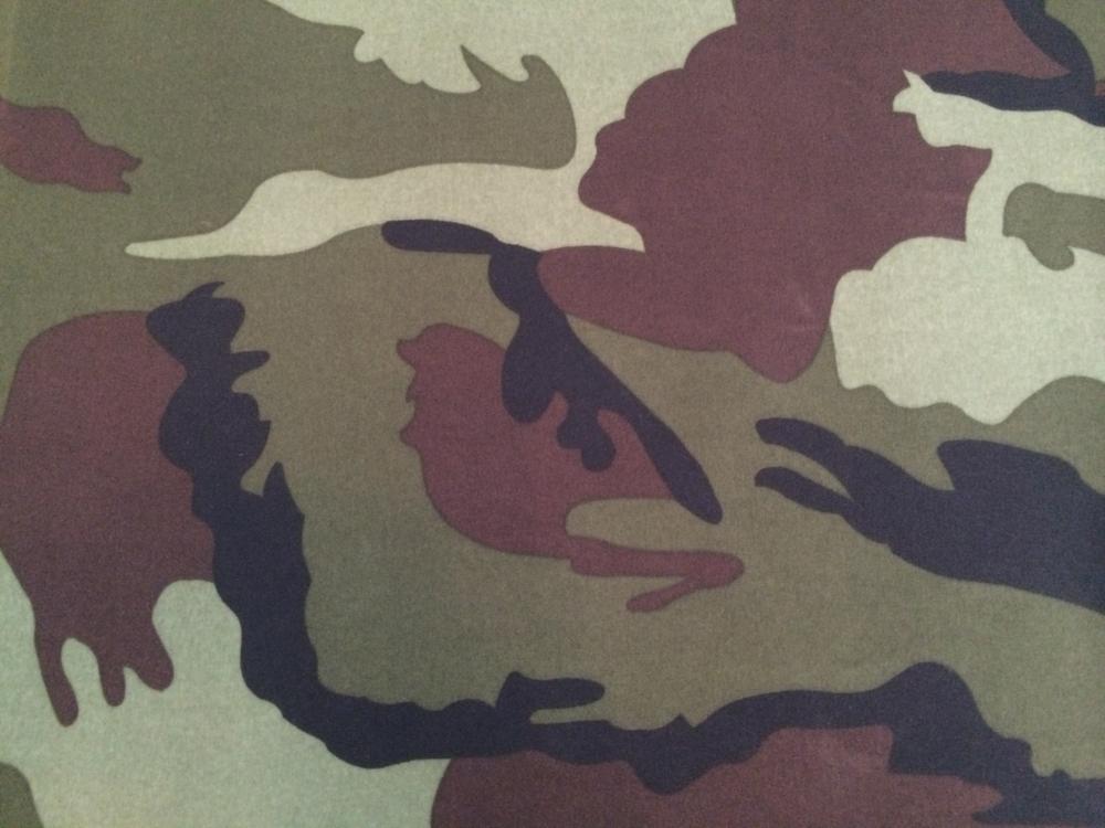 Tecido composto de camuflagem de poliéster Taslon Polyester Taslon Camouflage Compound Fabric