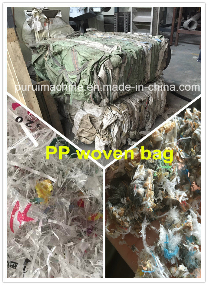 Complete Plastic Recycling Pelletizing System of Waste PP PE Film