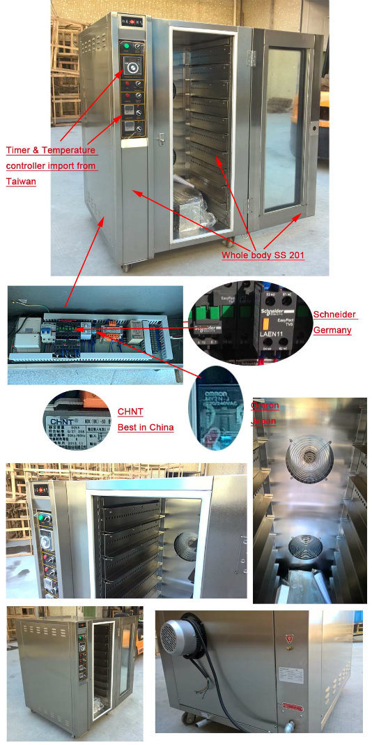 10 Tray Industrial Electrical Convection Oven in Cooking & Baking Equipment