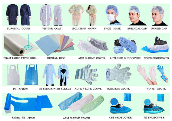 Protective Disposable Non Woven Shoe Cover Surgical Use