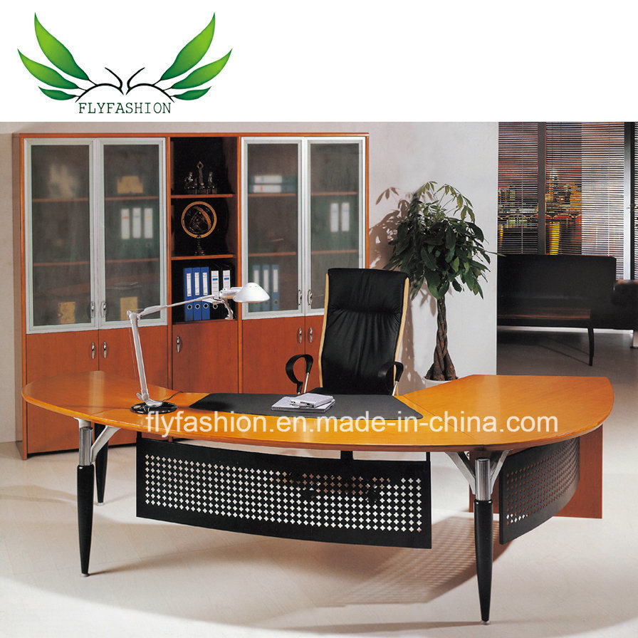 Elegent Wooden Office Furniture, Modern Design Executive Desk for Boss and Manager (ET-14)