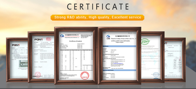 99.95% Pure Tungsten (W) Sputtering Target for Magnetron Coating