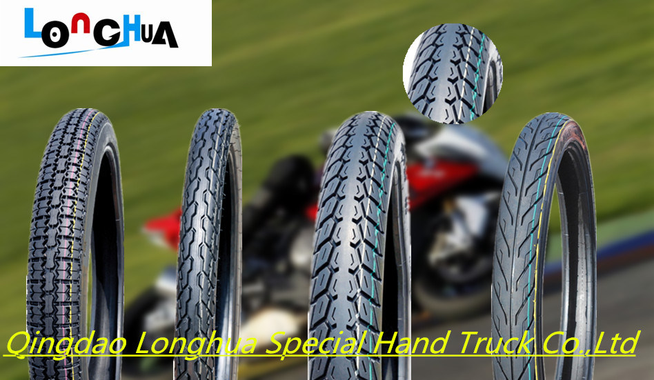 ISO9001 Certificated Natural Rubber Motorcycle Tyre (110/90-16)