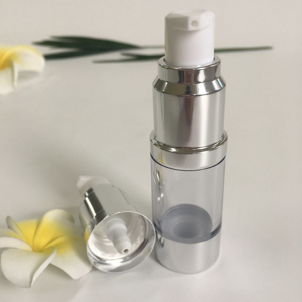 as Airless Dispenser Bottle for Cosmetic Packaging