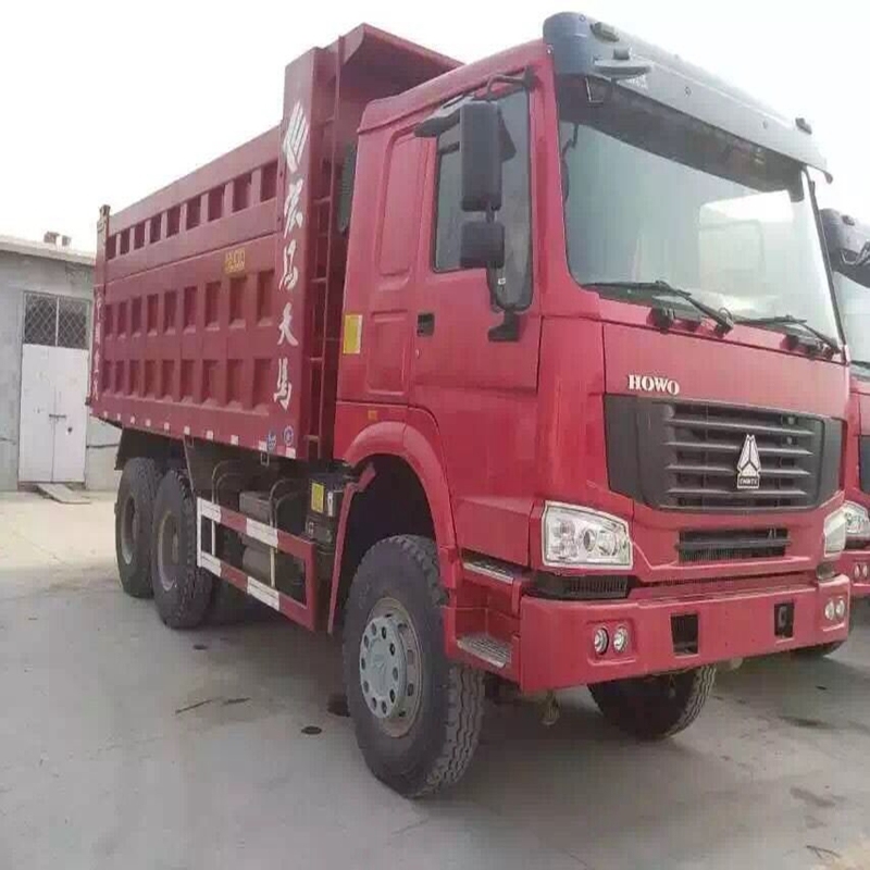 Heavy Cargo Construction Truck 20-30tons 375HP Used HOWO Truck