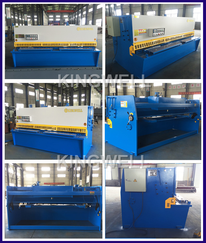 Metal Plate Hydraulic Swing Beam Shearing Machine with Best Price (QC12Y-8X3200)
