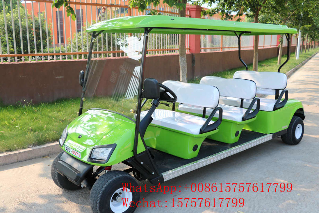 Aluminium Chassis 6 Seater Electric Golf Cart for Golf