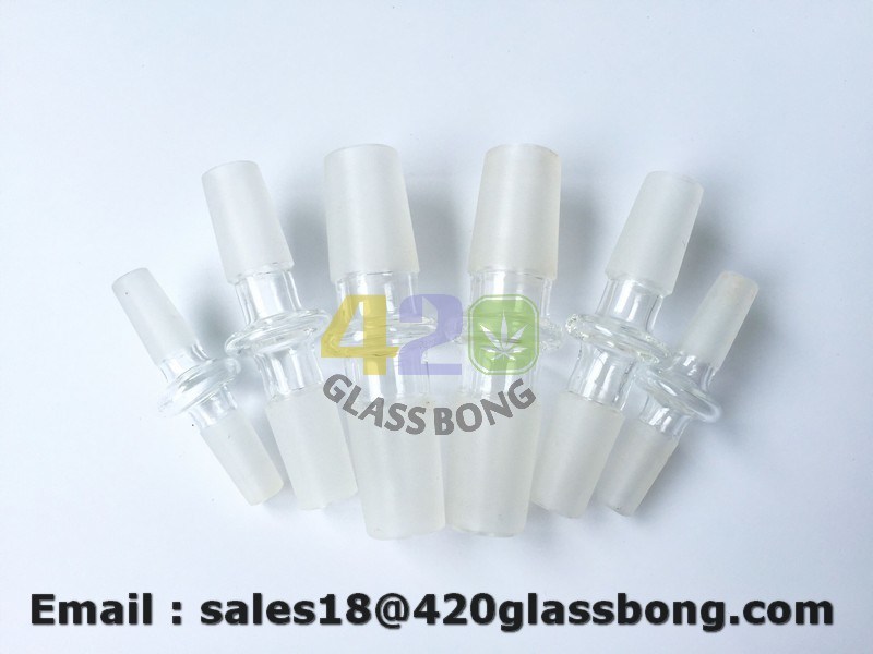 10mm/14mm/18mm Male Joint Glass Water Smoking Pipe Accessories Adapters