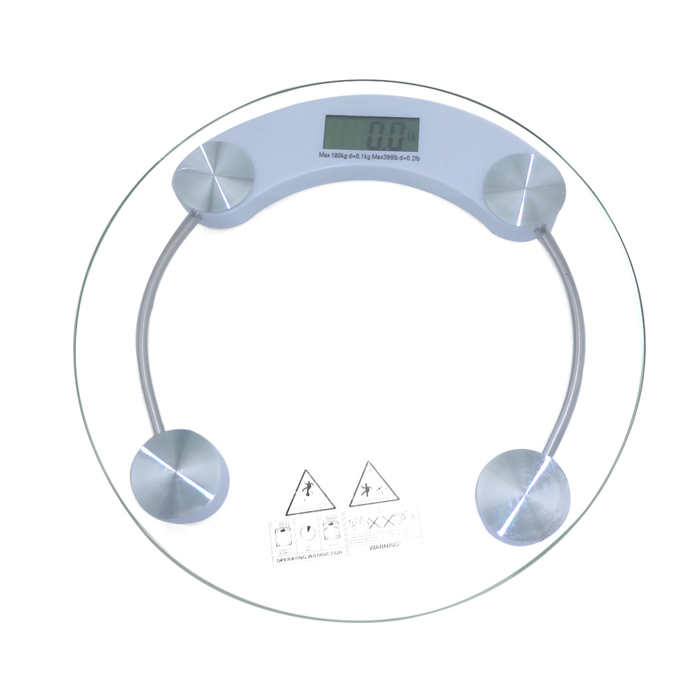 150kg Electronic Professional Round Weighing Digital Body Scale