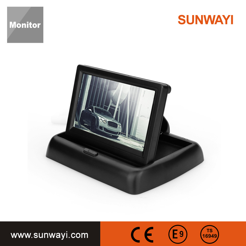 4.3 Inch Dashboard TFT LCD Screen 2 Ways Input Monitor