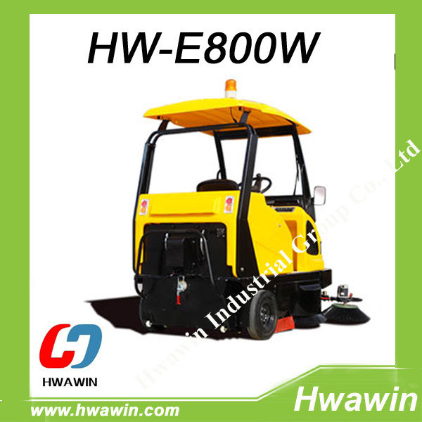 Road Cleaning Sweeper with Golf Car Roof and Front Windshield