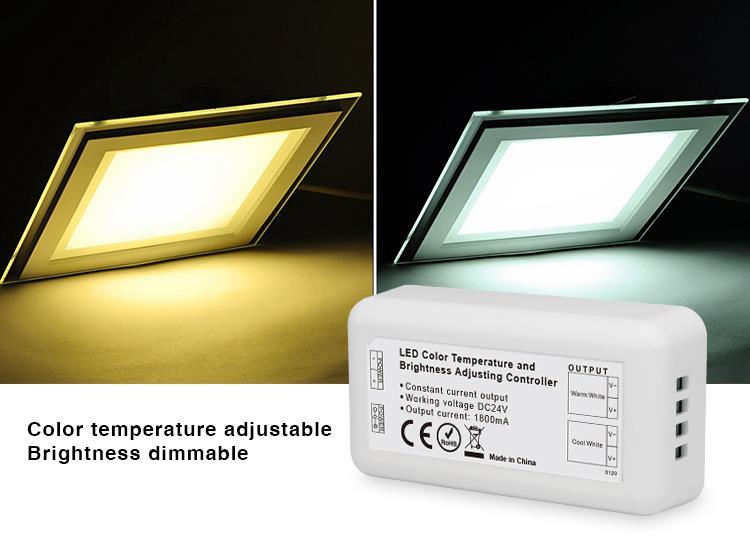 CCT Waterproof LED Panel Flat Light for Emergency Lighting Solution