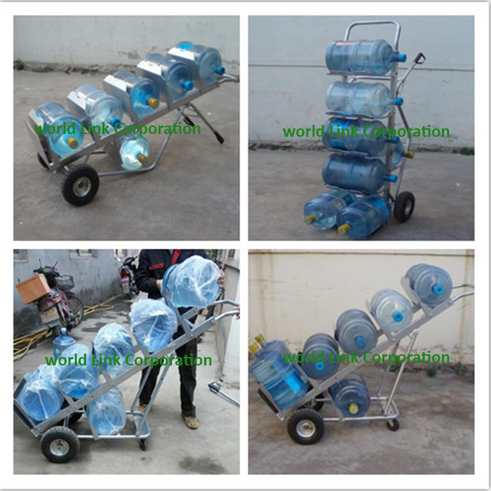 Logistics Steel Bottled Water Hand Bucket Cart for Bottle