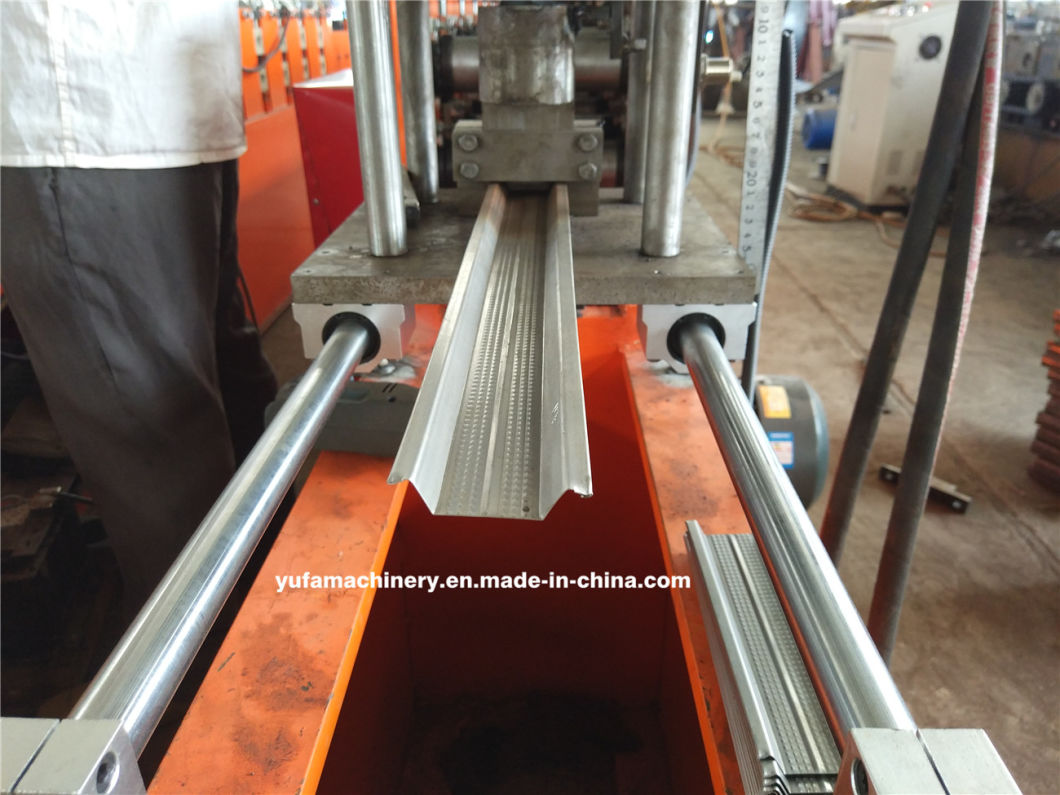 Omega Profile Roll Forming Machine C U Purlin Channel Truss Furring Cold Forming Machine/Omega Profile Tile Making Machinery for Sale