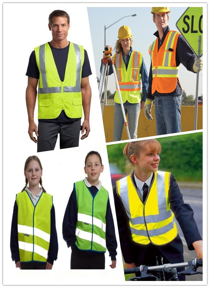 Reflective Safety Vest for Safety Working Road Maintenance