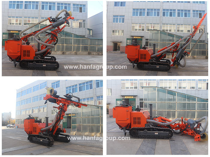 Crawler Type Air Percussion DTH Hammer Drill