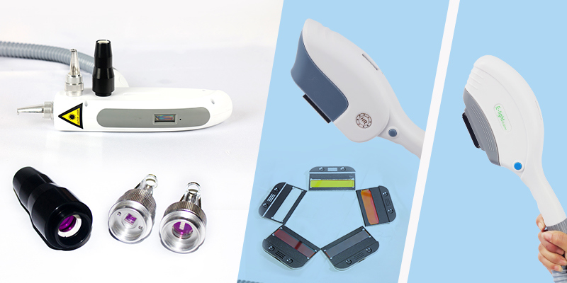 Multi-Functional IPL & E-Light & YAG Laser Tattoo Removal Beauty Equipment