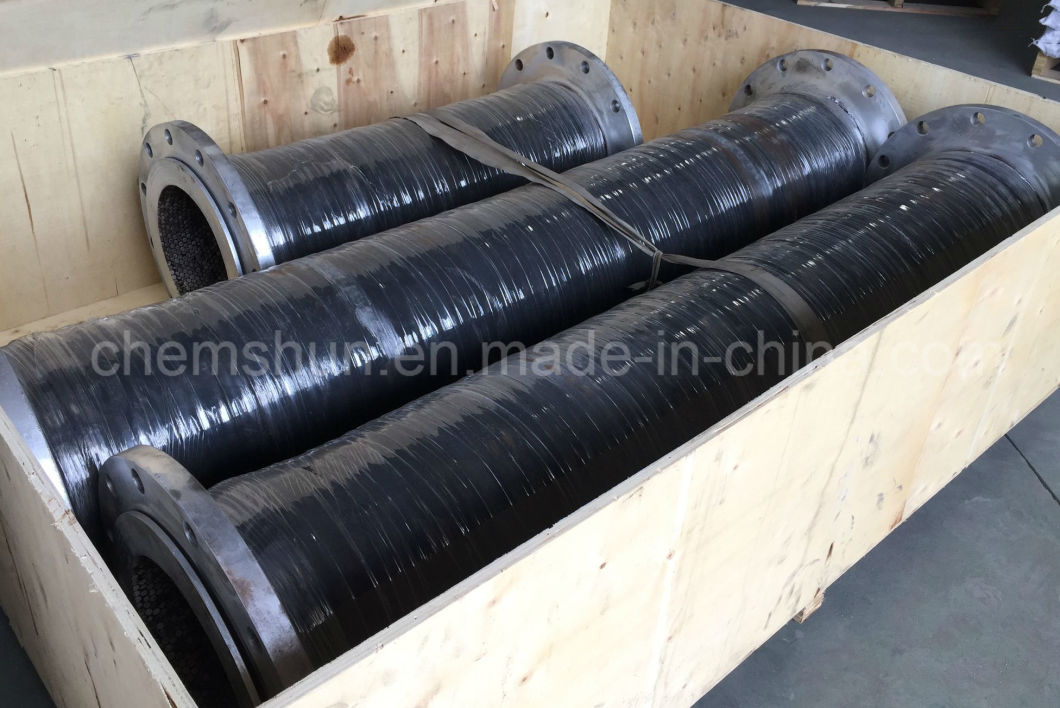 Flexible Rubber Ceramic Pressure Hose (Size: 32~300mm)