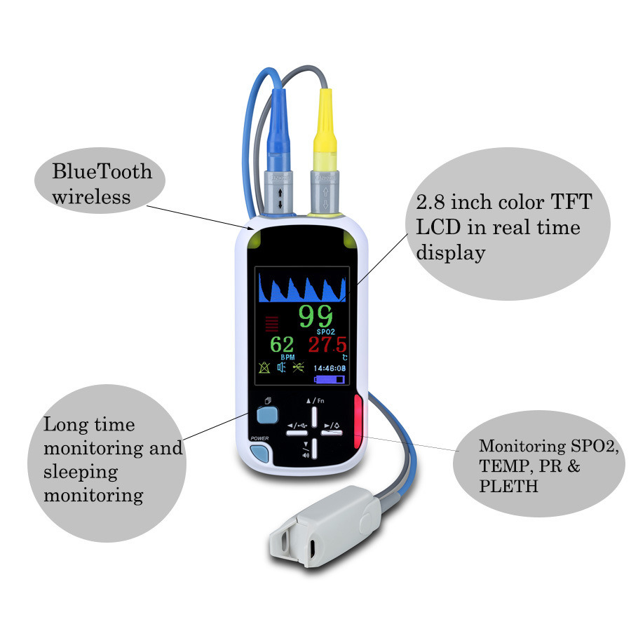 My-C014 Medical Fingertip Bluetooth Pulse Oximeter