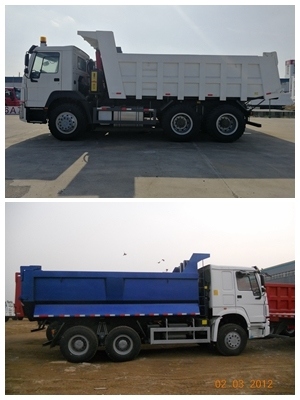 China Sinotruk HOWO 380HP 10W 12W Euro4 Dump Truck