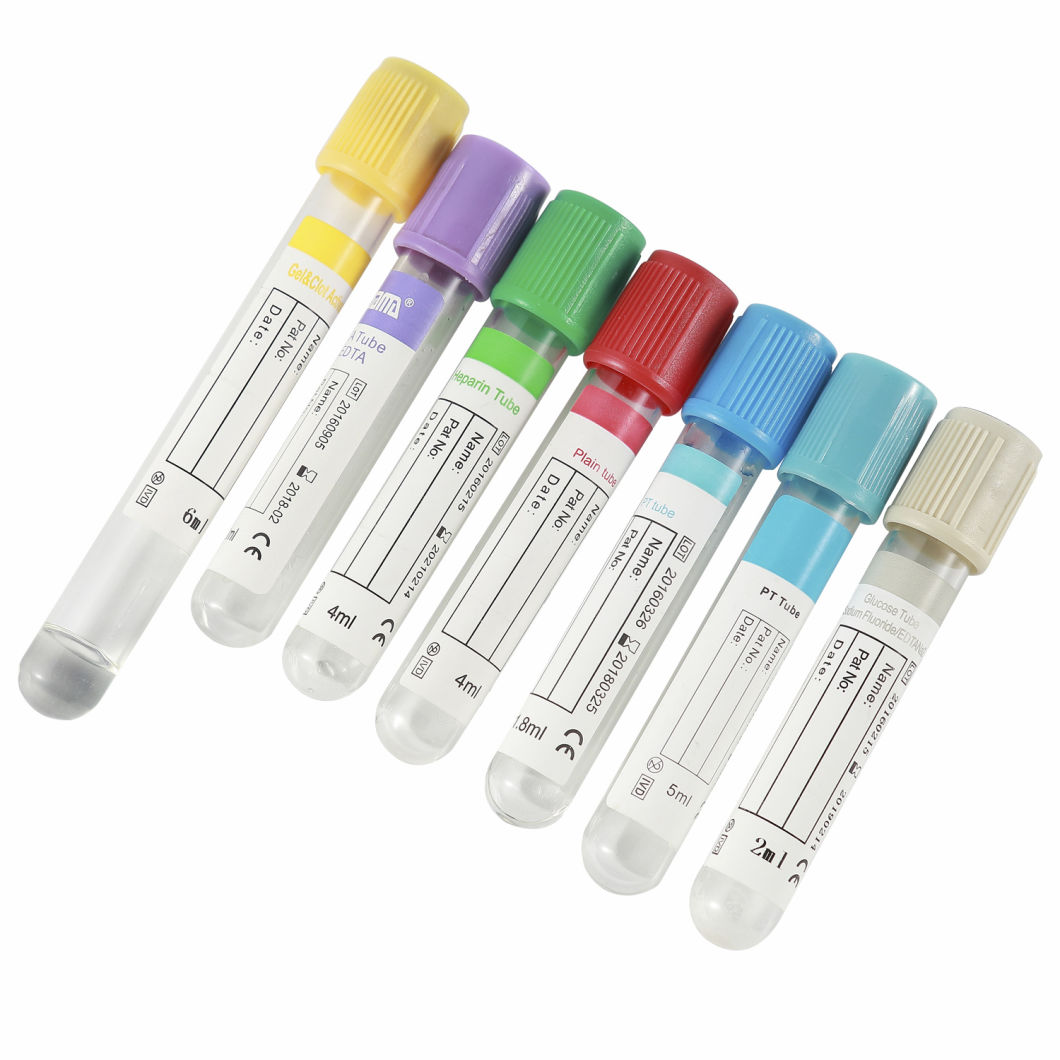 Good Quality Different Colors Vacuum Blood Collection Tubes