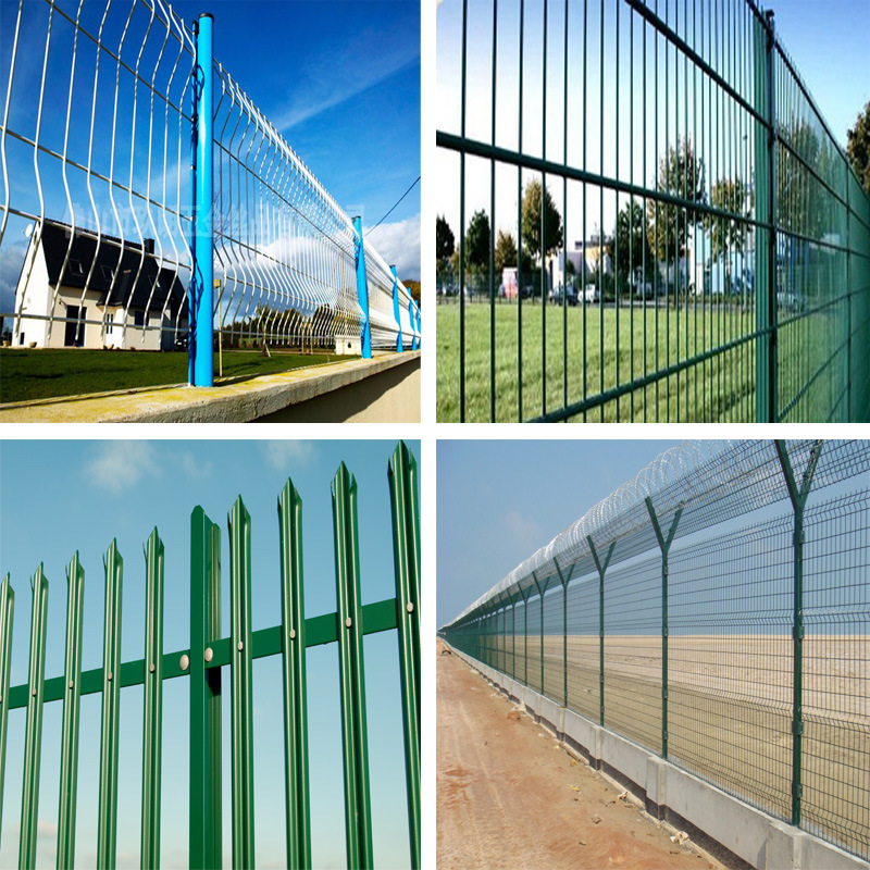 Hot Dipped Galvanized and PVC Coated Temporary Fencing Rental