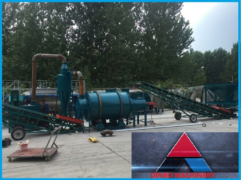 Saving Energy and Low Coal Consumption Sawdust Rotary Dryer