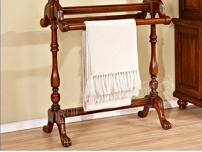 Solid Wood Rack for Towel (AQ337)