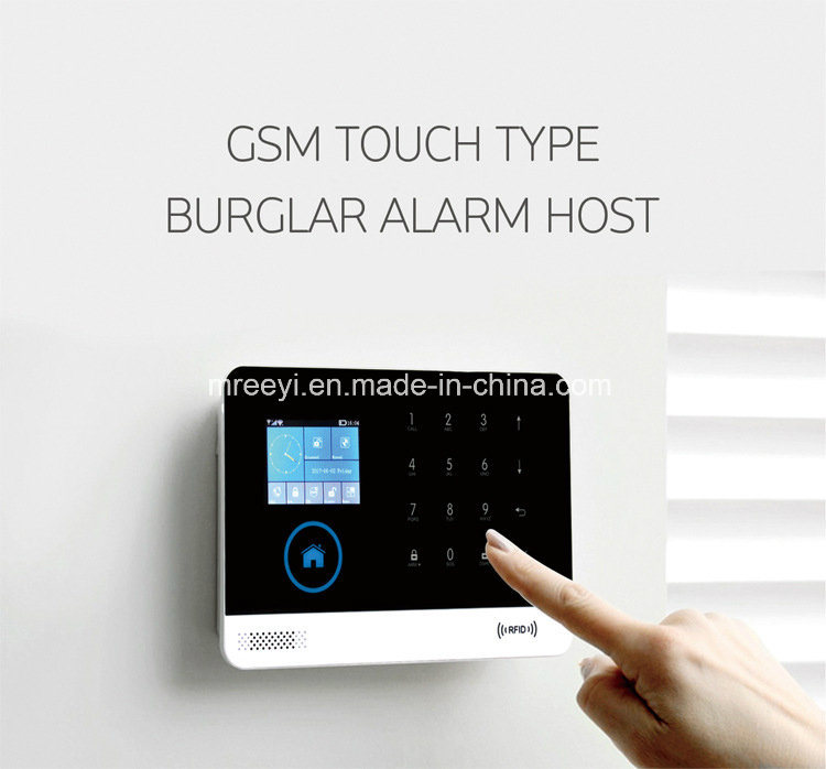 Home Automation Integrated Best 2018 Newest Security Alarm System WiFi/GPRS/GSM Smart Home Alarm with Android /Ios APP Control