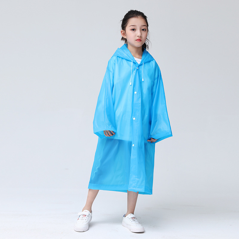 Outdoor Mountaineering Thickening Children's Raincoat Cartoon Student Children's Raincoat